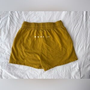 MOTHER Yellow Shorts
